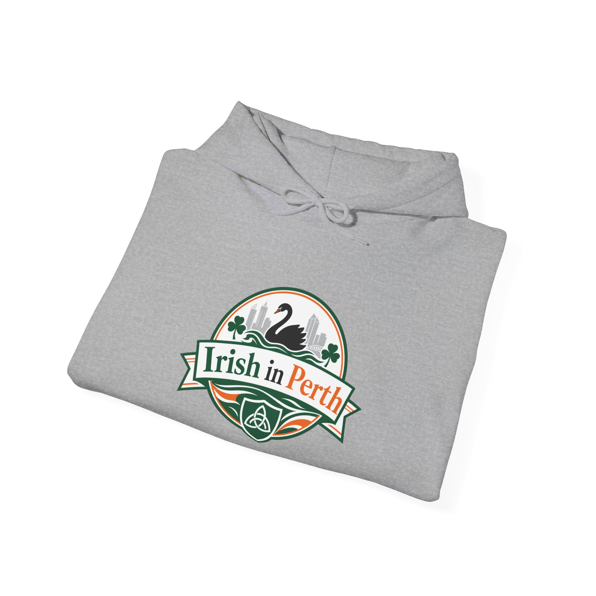 Irish In Perth black swan hoodie - Image 16