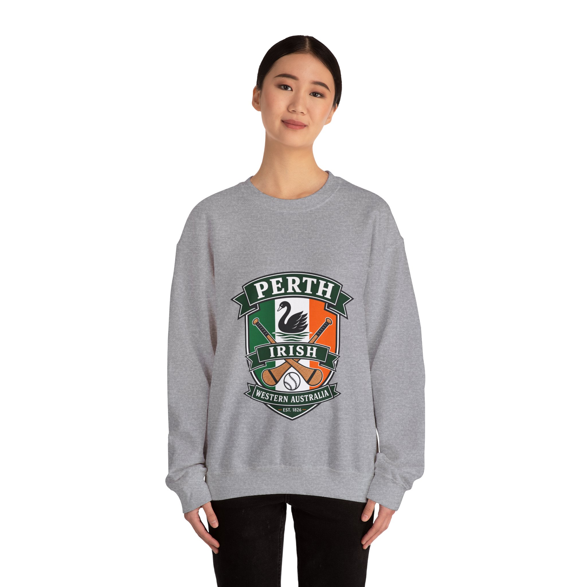 Irish in Perth Graphic 2 Sweatshirt - Image 4