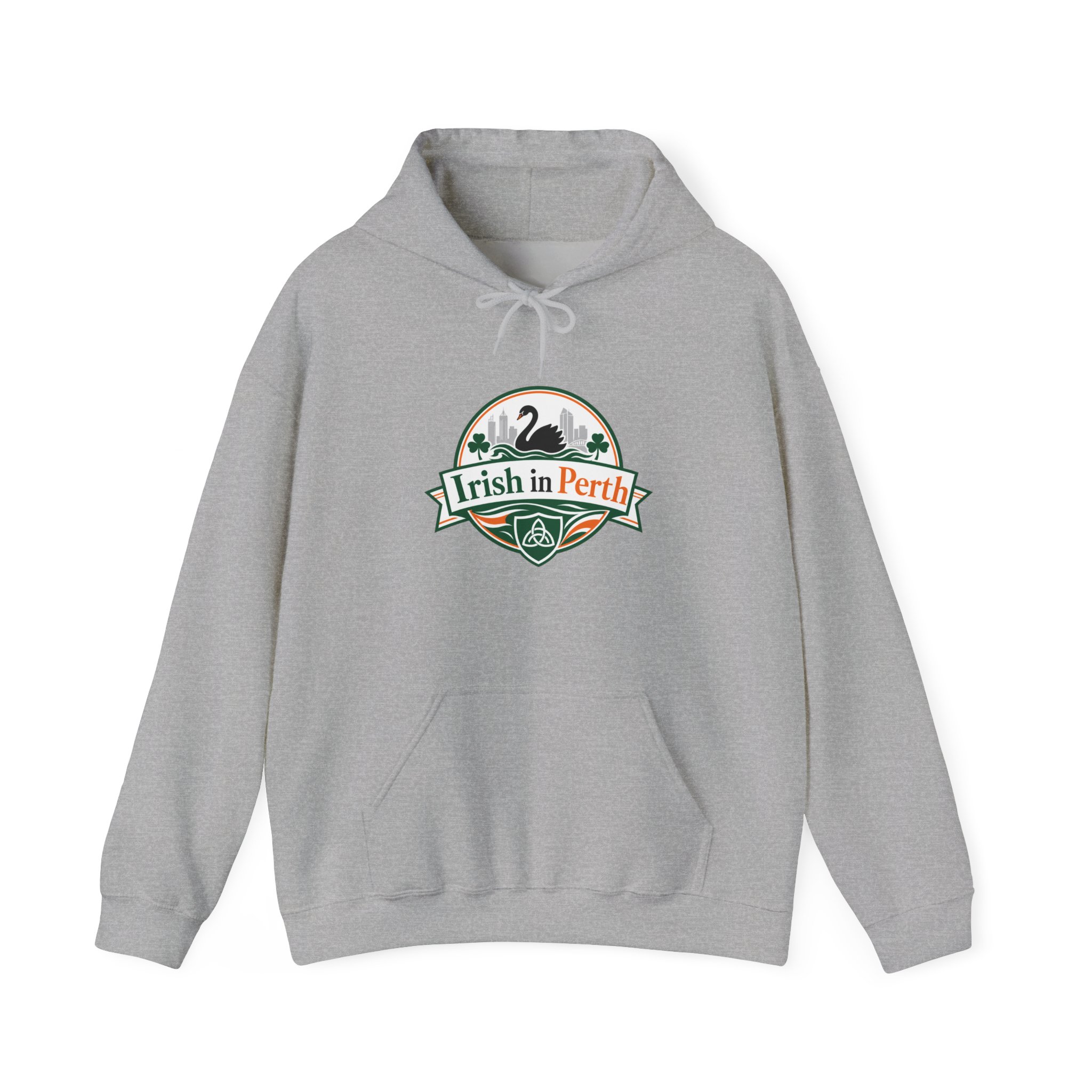 Irish In Perth black swan hoodie - Image 13