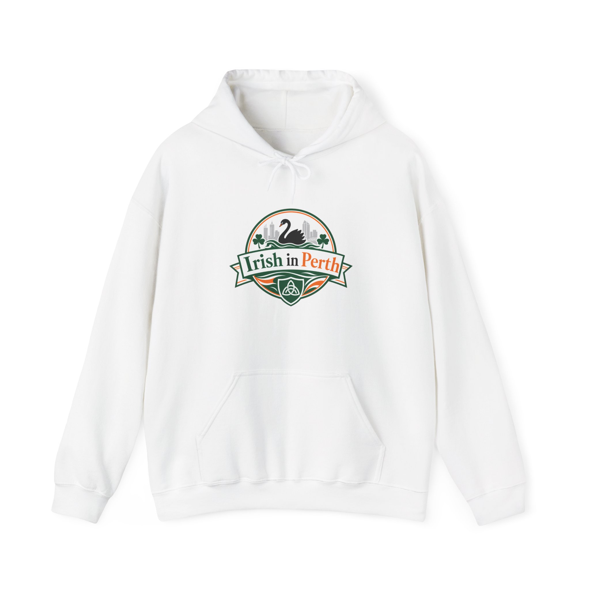 Irish In Perth black swan hoodie - Image 5