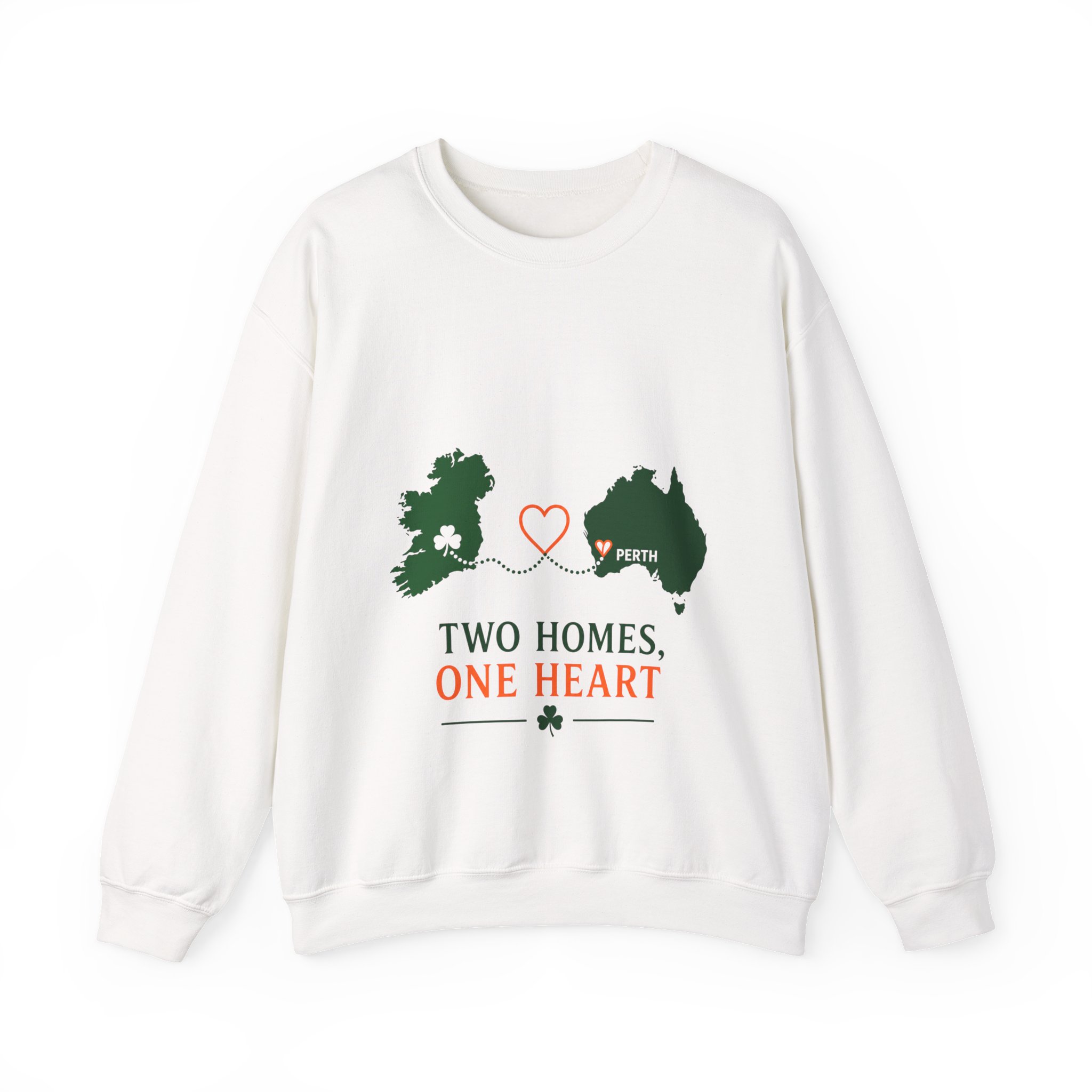 Two Homes One Heart Sweatshirt - The Print Bar