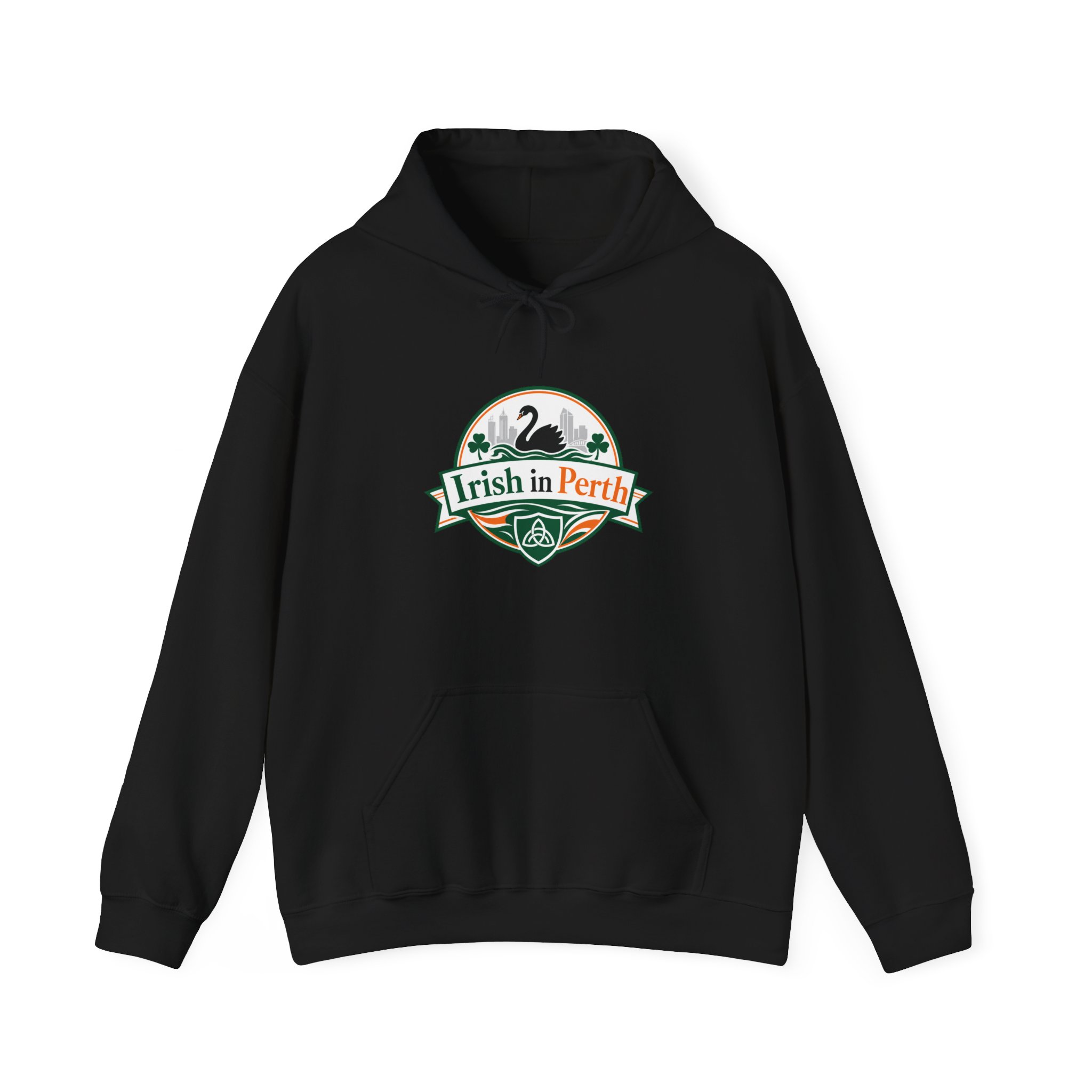 Irish In Perth black swan hoodie - Image 9