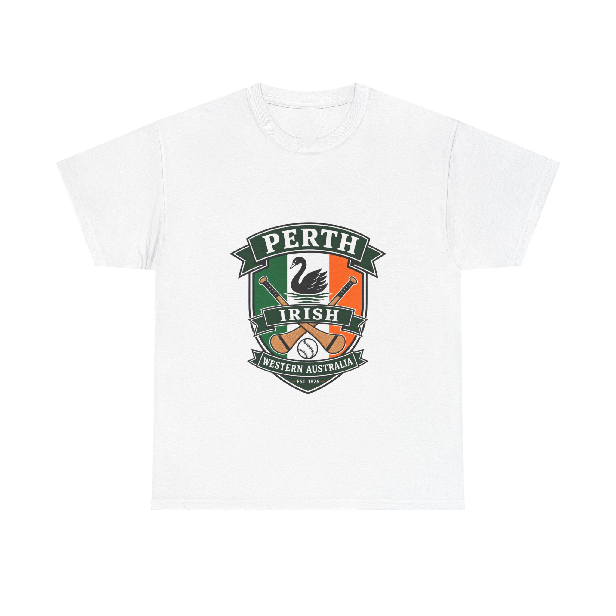 Irish in Perth Hurling and swan T-Shirt
