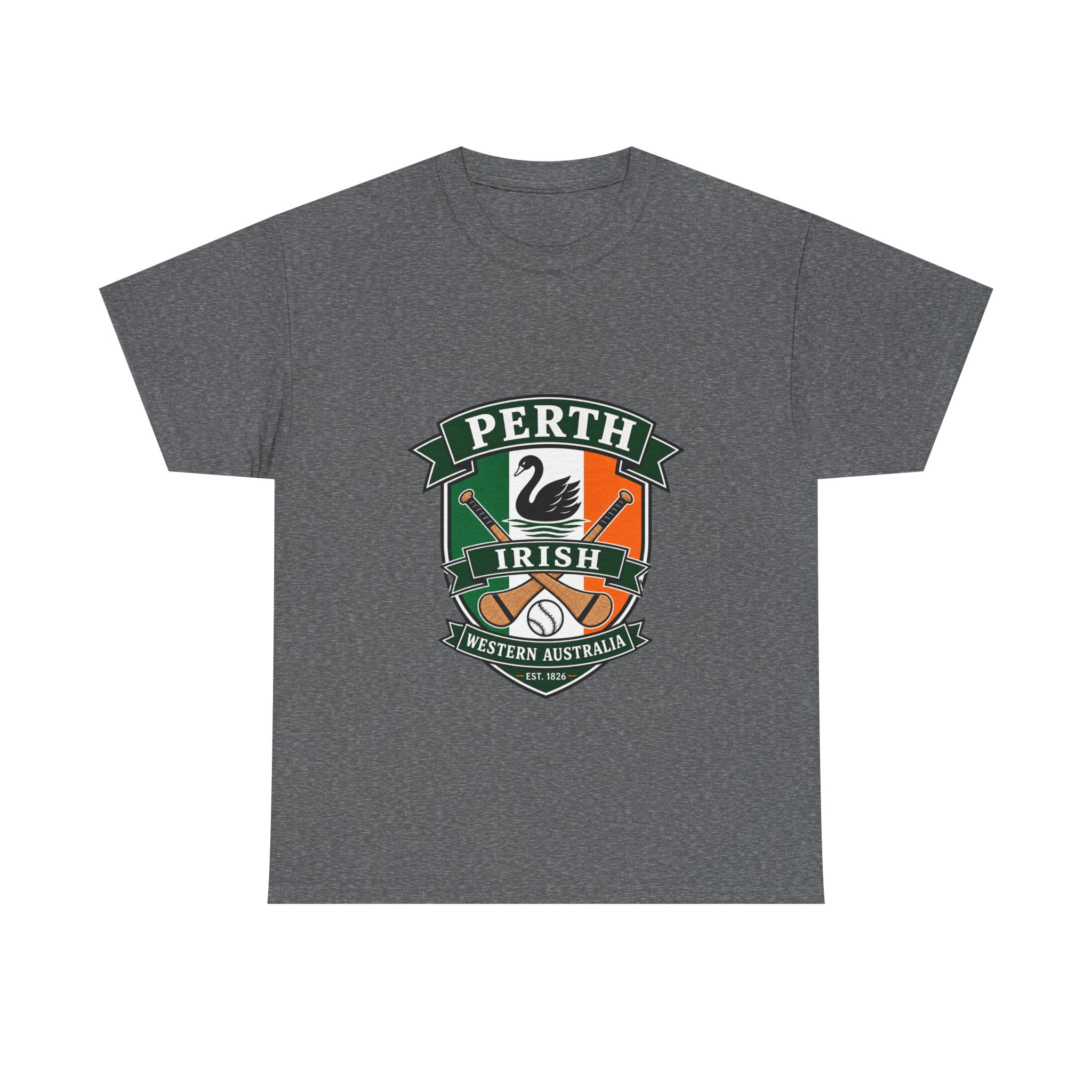 Irish in Perth Hurling and swan T-Shirt - Image 13