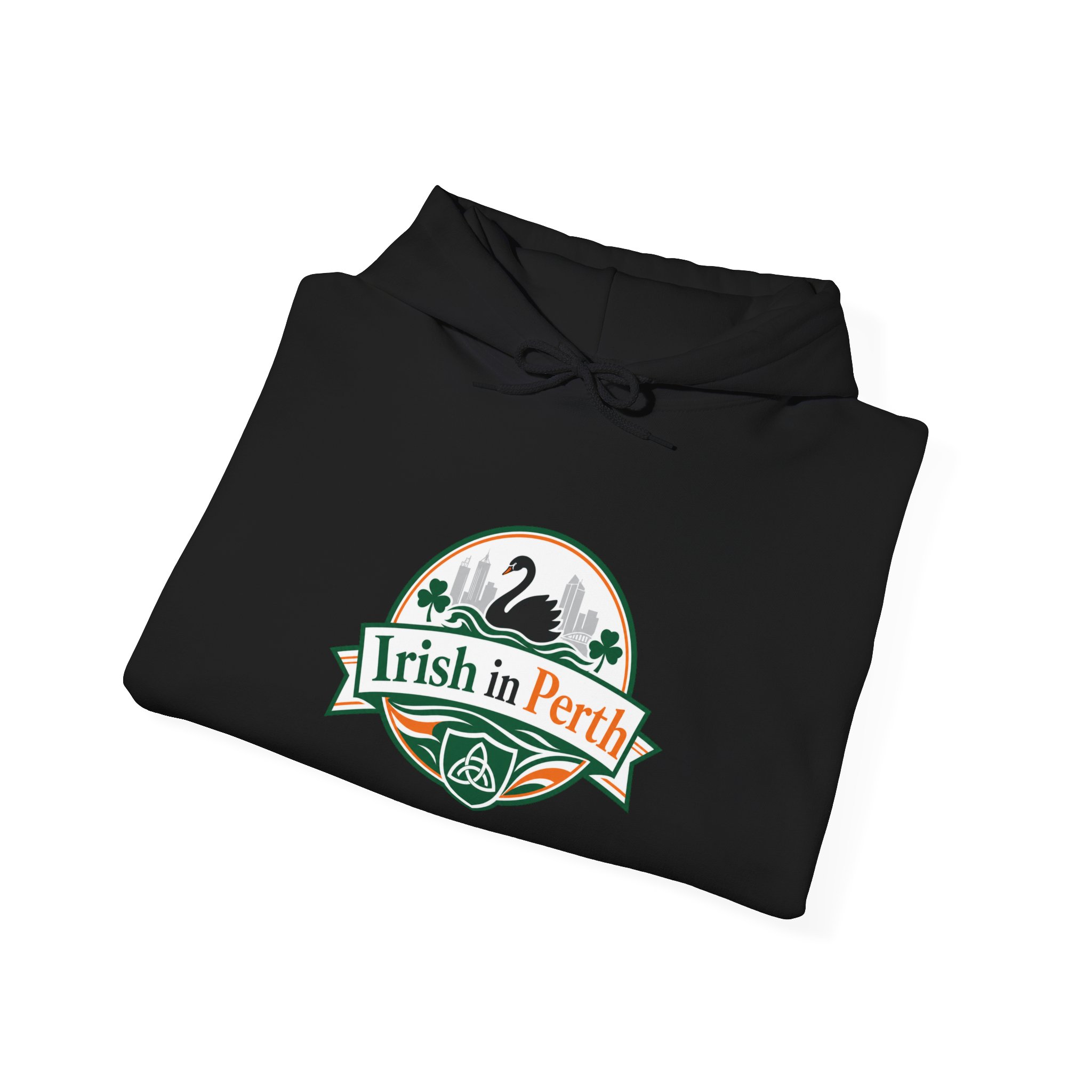 Irish In Perth black swan hoodie - Image 12